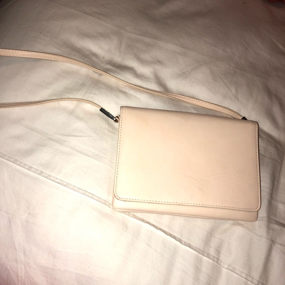 Cream cross body